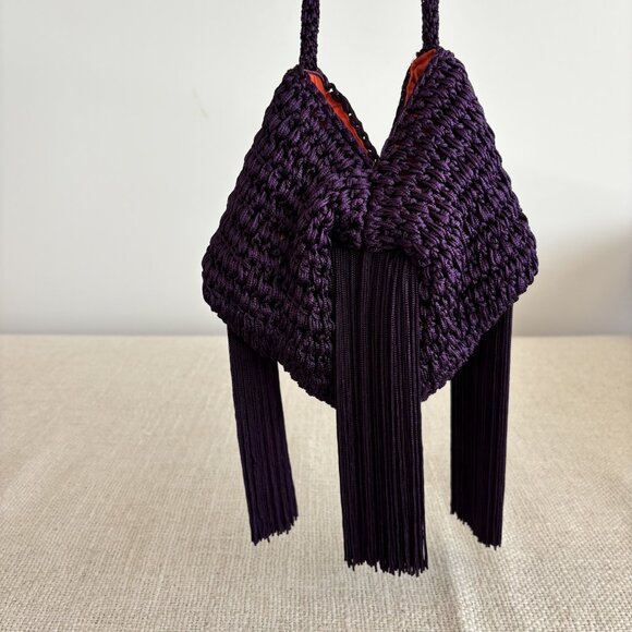 Zara crochet and tassel bag - Picture 6 of 10